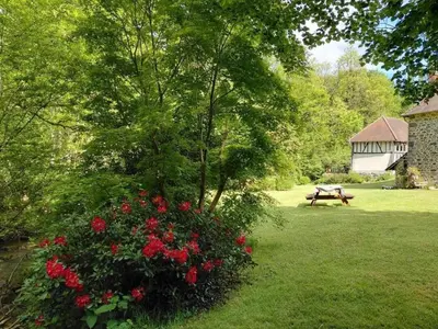 Jardin de l'établissement Le moulin