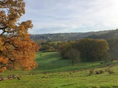 Paysage naturel près de la maison de vacances