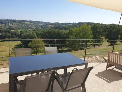 Paysage naturel près de la maison de vacances