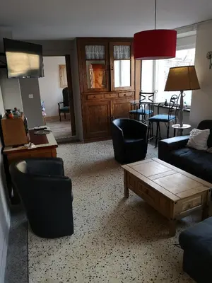 Coin salon dans l'établissement La Cordonnerie