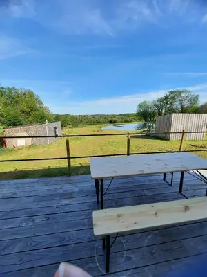Balcon ou terrasse dans l'établissement Chez Marc