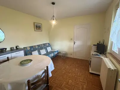 Coin salon dans l'établissement La maison de Lili proche d'Aurillac