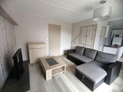 Coin salon dans l'établissement Maison périgourdine au calme