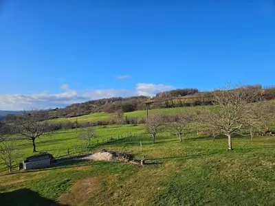 Paysage naturel près de la maison de vacances