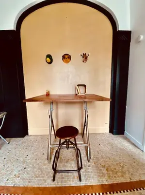 Plan de l'établissement Maison Art Deco Calme en centre ville