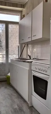Cuisine ou kitchenette dans l'établissement Résidence les Sources Mont Dore