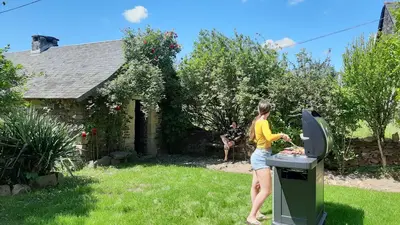 Jardin de l'établissement Gite des papous Meublé de tourisme 4 épis