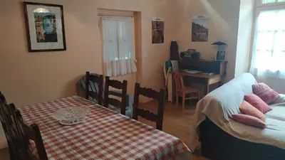 Un ou plusieurs lits dans un hébergement de l'établissement Gîte Miers chez Nadine