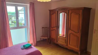 Un ou plusieurs lits dans un hébergement de l'établissement Gîte Miers chez Nadine