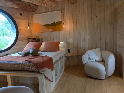 Coin salon dans l'établissement O'Chambon