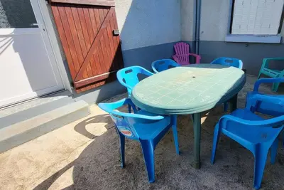 Plan de l'établissement La libellule Pelaude Appartement 4-6 personnes avec terrasse