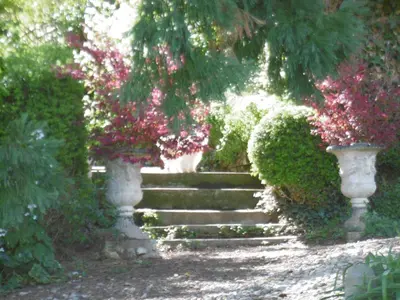 Jardin de l'établissement Ferme de la Dorvallière