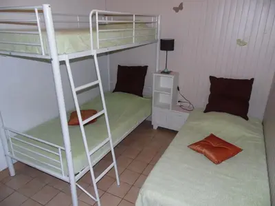 Un ou plusieurs lits dans un hébergement de l'établissement Le Pinot - Gîte - Lot - Vallée de la Dordogne