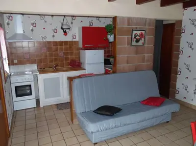 Cuisine ou kitchenette dans l'établissement Le Pinot - Gîte - Lot - Vallée de la Dordogne