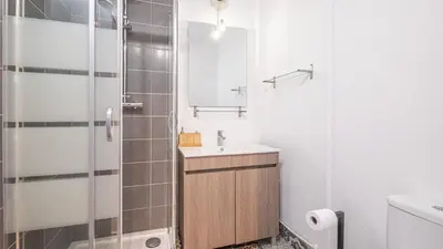 Salle de bains dans l'établissement Bleu Paon - Welc'Home