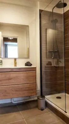 Salle de bains dans l'établissement Appartement T2 hyper centre