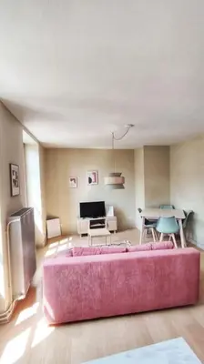 Coin salon dans l'établissement Appartement T2 hyper centre