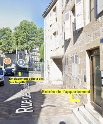 Plan de l'établissement Appartement T2 hyper centre
