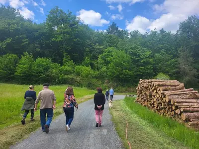 Clients de l'établissement gite de la Terriere en Dordogne-Perigord