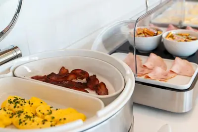 Nourriture dans l'hôtel ou à proximité