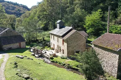 Paysage naturel près de la maison de vacances