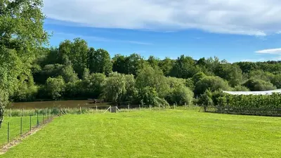 Paysage naturel près de la maison de vacances