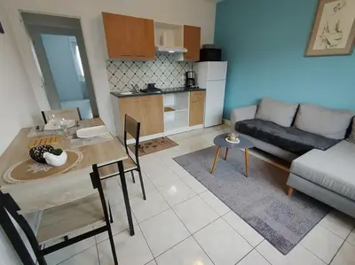Cuisine ou kitchenette dans l'établissement appartement 2 Pièces