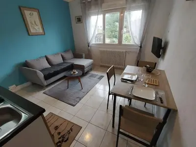 Coin salon dans l'établissement appartement 2 Pièces