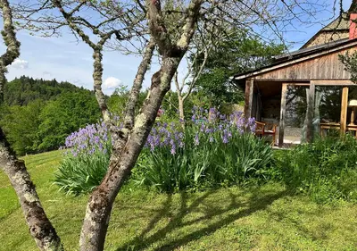 Jardin de l'établissement l'Espace Champêtre