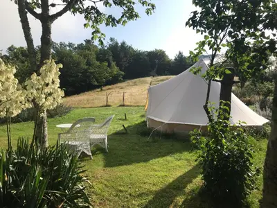 Jardin de l'établissement l'Espace Champêtre