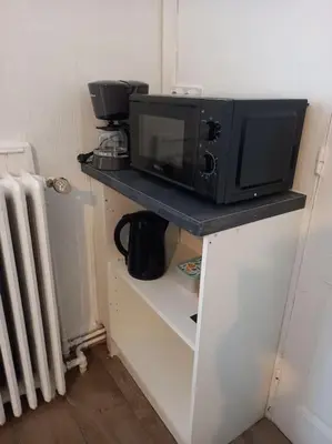 Cuisine ou kitchenette dans l'établissement App 2 pièces 2 lits