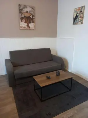Coin salon dans l'établissement App 2 pièces 2 lits