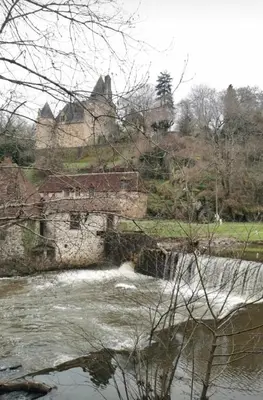 Paysage naturel près de la maison de vacances