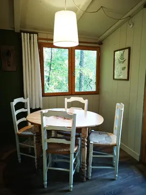 Plan de l'établissement Les cabanes au bord du lac