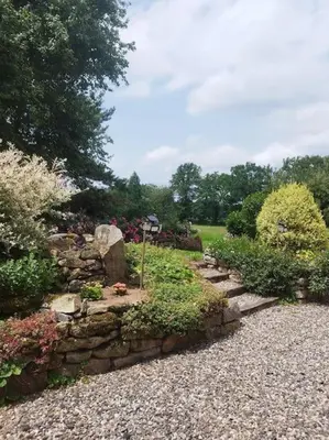 Jardin de l'établissement Gîte au gré du vent