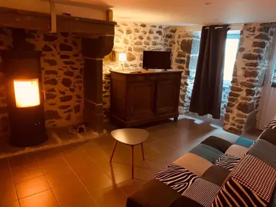 Un ou plusieurs lits dans un hébergement de l'établissement Gîte du Sabotier