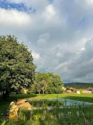 Paysage naturel près de la maison de vacances
