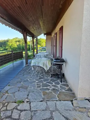 Balcon ou terrasse dans l'établissement campagne