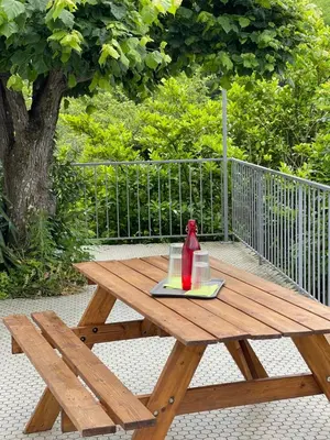 Balcon ou terrasse dans l'établissement Paisible Eden standing Terrasse - Magnifique Vue - Esprit nature en pleine ville