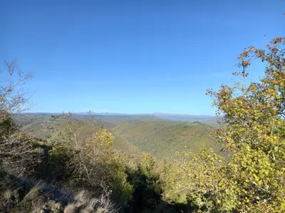 Paysage naturel près de la maison de vacances