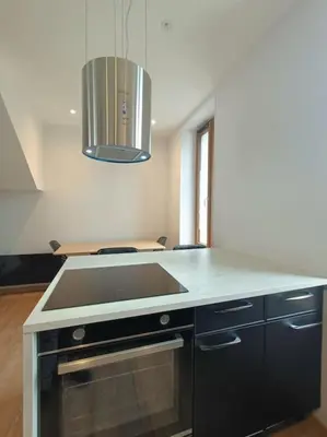 Cuisine ou kitchenette dans l'établissement # Le Beffroi# Maison# Murol