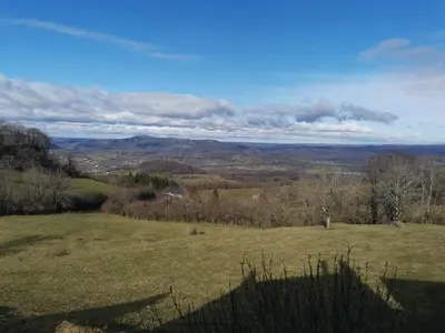 Paysage naturel près de la maison de vacances