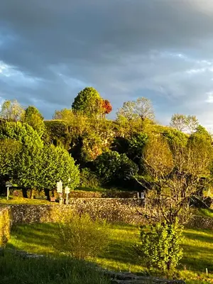 Paysage naturel près de l'hôtel