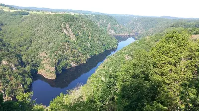 Paysage naturel près de la maison de vacances