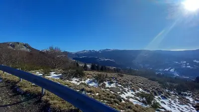 Paysage naturel près de la maison de vacances
