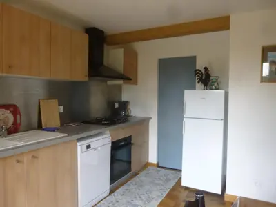 Cuisine ou kitchenette dans l'établissement la Metairie
