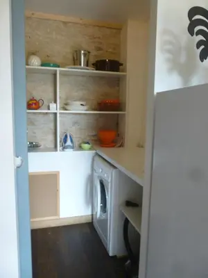 Cuisine ou kitchenette dans l'établissement la Metairie