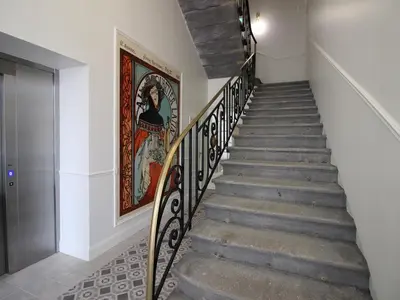 Plan de l'établissement Bel appartement T3 avec terrasse et wifi au centre de La Bourboule - FR-1-608-270