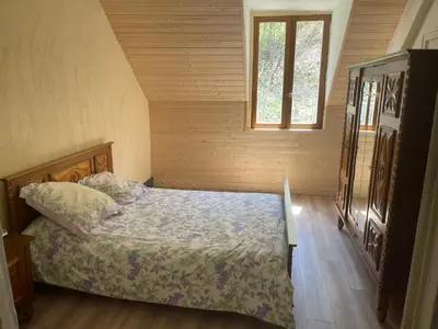 Un ou plusieurs lits dans un hébergement de l'établissement Appartement pour 8 personnes