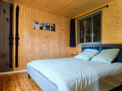 Un ou plusieurs lits dans un hébergement de l'établissement Le Cottage